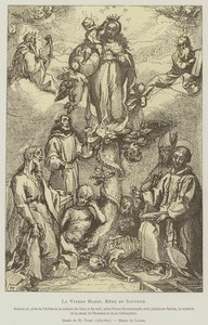 De Maagd Maria, moeder van Christus de Verlosser